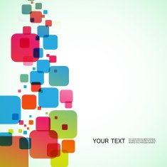 Vector colored squares N9