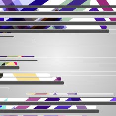Abstract futuristic geometric shapes N90