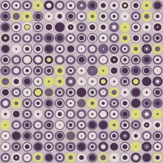 seamless texture of circles and dots