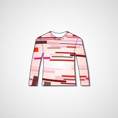 Abstract illustration on sweater N167