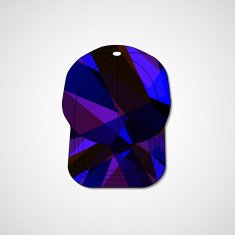 Abstract illustration on peaked cap N170
