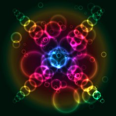 Abstract plasma background