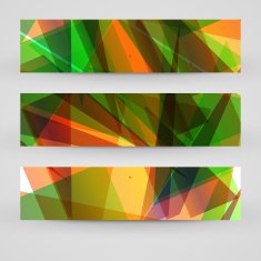 Vector banner set for your design N84