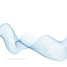 Abstract blue wave background N9
