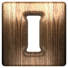 Vector wooden figure i