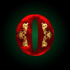 vector velvet 0 letter with gold