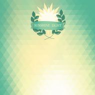 abstract background of the triangles N7