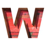 Vector metal cutted figure w Paste to any background