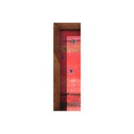 Vector metal cutted figure i Paste to any background