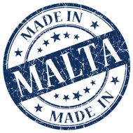 made in malta stamp