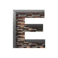 Vector metal cutted figure d Paste to any background N3