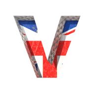 Vector Great Britain cutted figure v Paste to any background N2