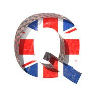Vector Great Britain cutted figure q Paste to any background N2