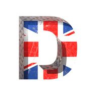 Vector Great Britain cutted figure d Paste to any background N2