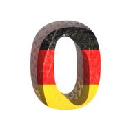 Vector Germany cutted figure 0 N2