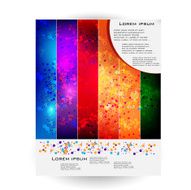 Vector set abstract background N7