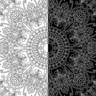 Vector ornament N34
