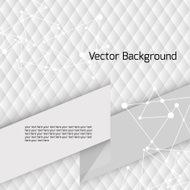 white geometric pattern with triangles and place for text