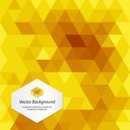 Yellow Abstract Geometrical Background