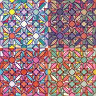 Mosaic seamless pattern N13