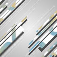 Abstract futuristic geometric shapes N95