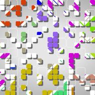 Abstract shapes background N248