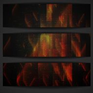 Abstract Geometric Banner N15