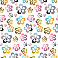 Flowers seamless pattern N62