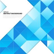 Blue Abstract Geometrical Background N2