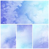 Colorful watercolor painting background N9