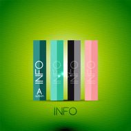 Color bright glossy lines - banner templates N2