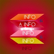 Color bright glossy lines - banner templates N3