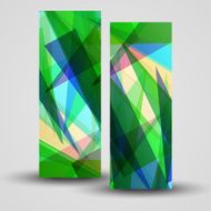 Vector banner set for your design N89