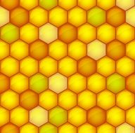 Honeycomb toned pattern