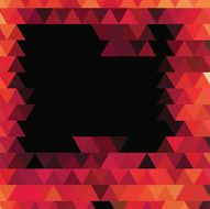 triangle background vector