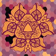 mandala triangle vector N4