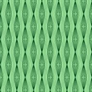 Dark Green Abstract Line Pattern
