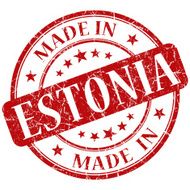 made in Estonia stamp N2