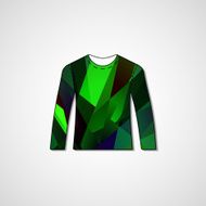 Abstract illustration on sweater N183
