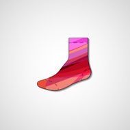 Abstract illustration on sock N183