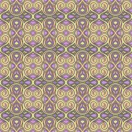 vintage purple and green pattern
