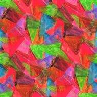 textured palette picture seamless ornament red green triangle