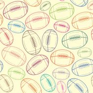 American Football pattern - Sport #4