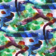 abstract green blue avant-garde seamless wallpaper watercolor a