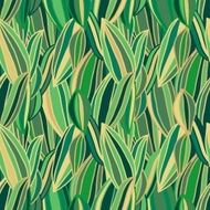 Seamless leaf pattern N83
