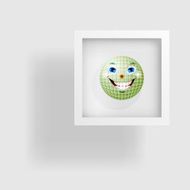 abstract and cheerful ball