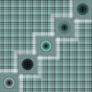 set of fabric with buttons N8