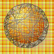 ball with the texture of fabric N3