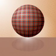 ball with the texture of fabric N8