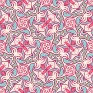 blue and pink Leaves